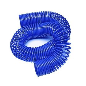 Tubo spirale aria compressa mm 10 X 8 non raccordato Tipo C in PA11 metri 15 blu